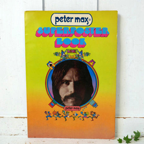 PETER MAX ピーターマックス SUPER POSTER BOOK 70's ヴィンテージ ...