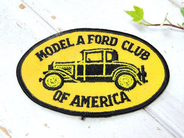 フォード・モデルA・FORD アメ車・クラシックカー・ヴィンテージ・刺繍