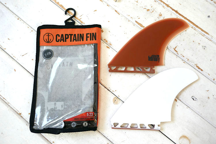 Mikey February Twin キャプテンフィン 2FIN CAPTAIN FIN  マイキー・フェブラリー CFツイン フューチャーズフィンシステム