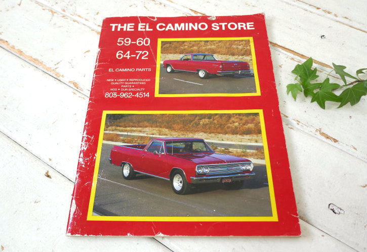 THE EL CAMINO STORE 59-60 64-72 エルカミーノ ピックアップ トラック ビンテージカー アメ車 パーツ 整備書 USA