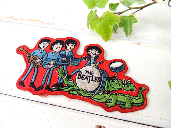 【THE BEATLES・ロックバンド】ビートルズ・ヴィンテージ・刺繍ワッペン・1960~1970