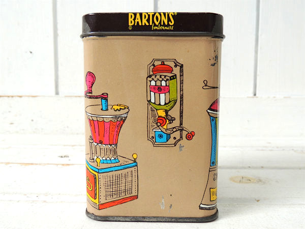 【BARTON'S CANDY】NY.コーヒーキャンディ・ヴィンテージ・ティン缶/キャンディ缶