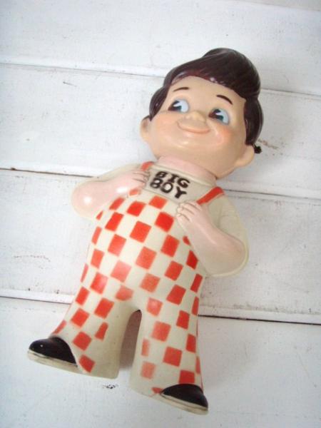 【ビッグボーイ】BIG BOY・70'sヴィンテージ・コインバンク/貯金箱/ソフビドール USA