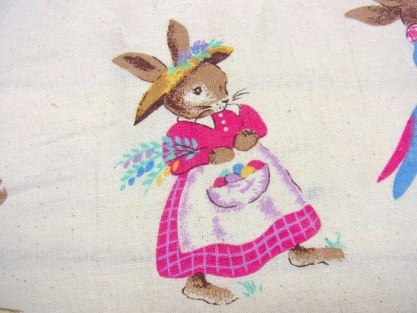 【ピーターラビット】Peter Rabbit・イギリス絵本・USEDフラットシーツ(1/2)