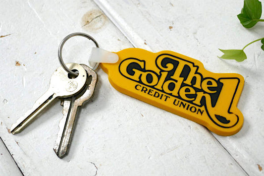 The Golden 1 UNION・USA 信用組合 アドバタイジング・キーホルダー・鍵付き