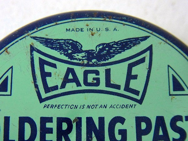 【EAGLE社】ソルダーペースト・小さなヴィンテージ・ティン缶 USA