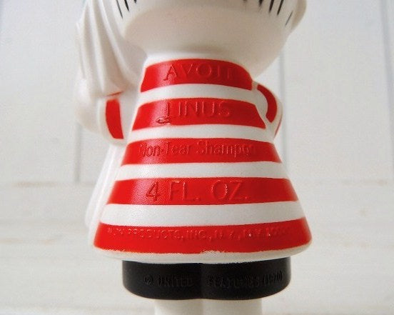【ライナス】AVON・スヌーピーシリーズ・70'sヴィンテージ・シャンプーボトル USA