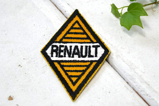 ルノー・RENAULT・フランス車・ヴィンテージ・アドバタイジング・ワッペン・刺繍・デッドストック