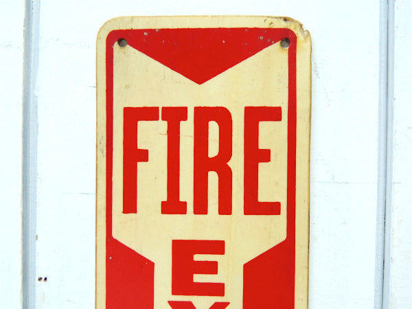 【FIRE/EXTINGUISHER/↓目印】サイン・看板・USA・プラスチック製・標識